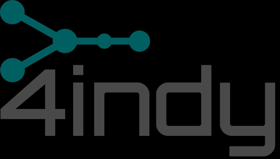 4Indy — brand mark Reterea